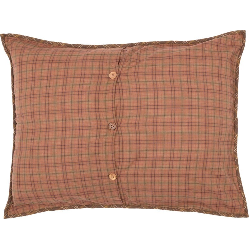 VHC Brands Rustic & Lodge Prescott Brown Bedding Accessory, Standard Sham 21x27 - Image 3